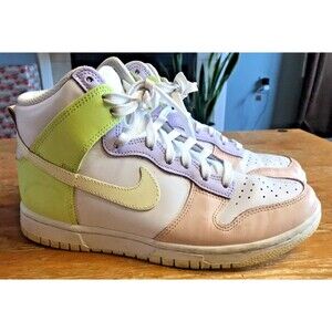 Nike Dunk High Cashmere Lemon Twist Women's Sneakers DD1869-108 Sz 7 Shoes